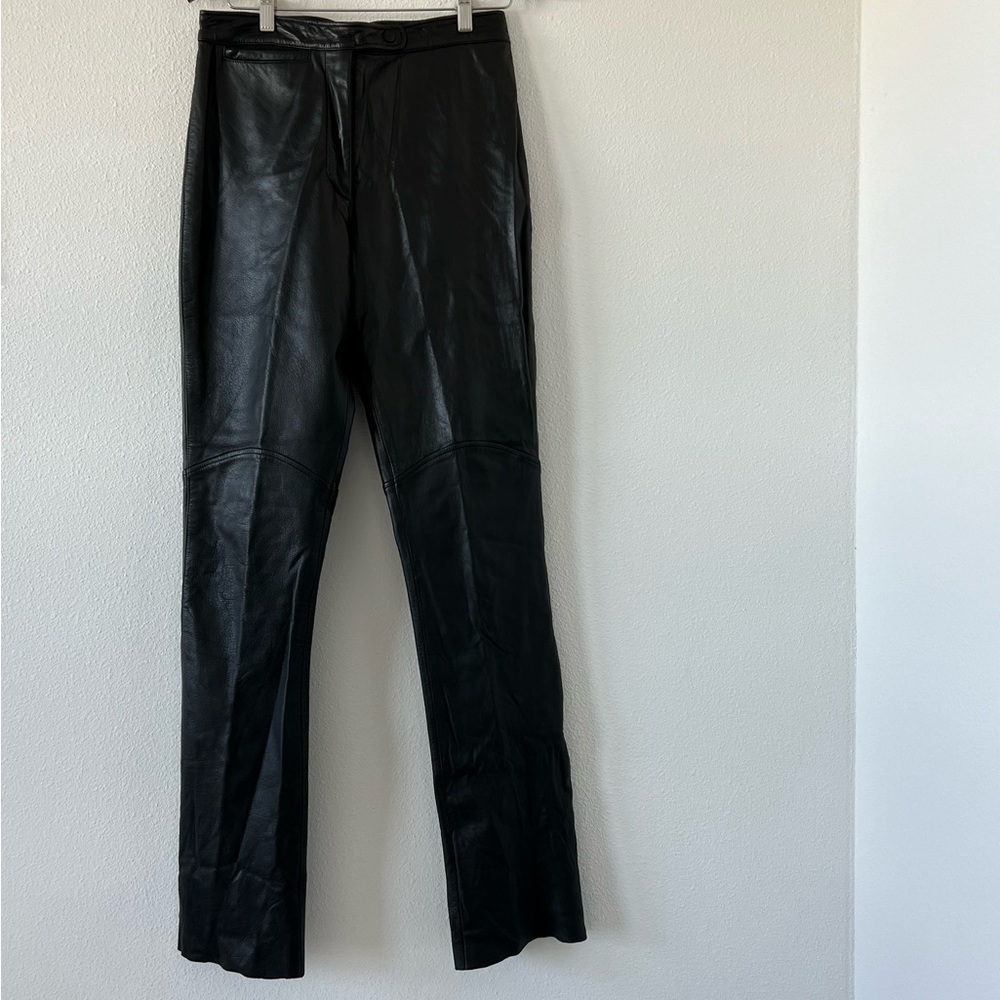 Wilsons Leather Black Pants